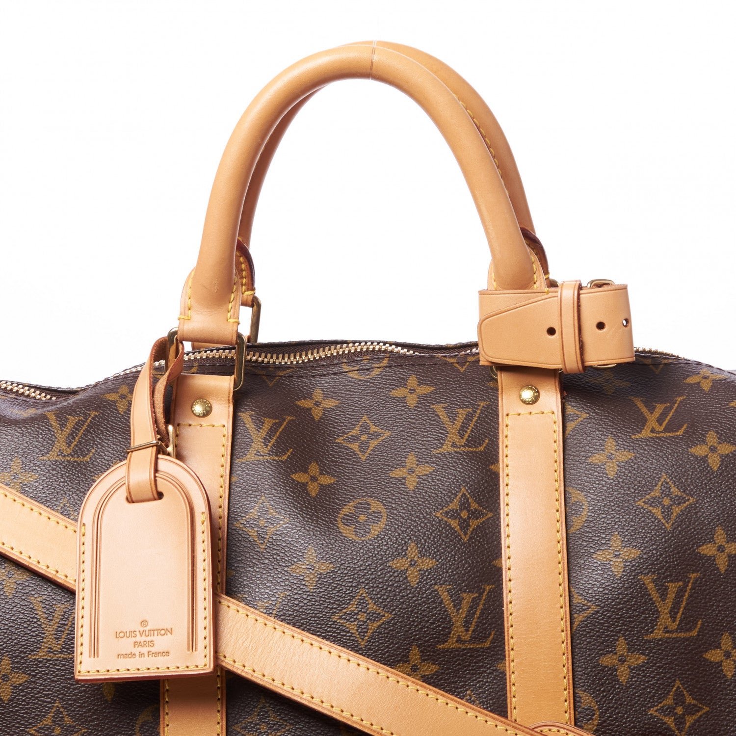 Louis Vuitton Monogram Keepall Bandouliere 50 8 of 9