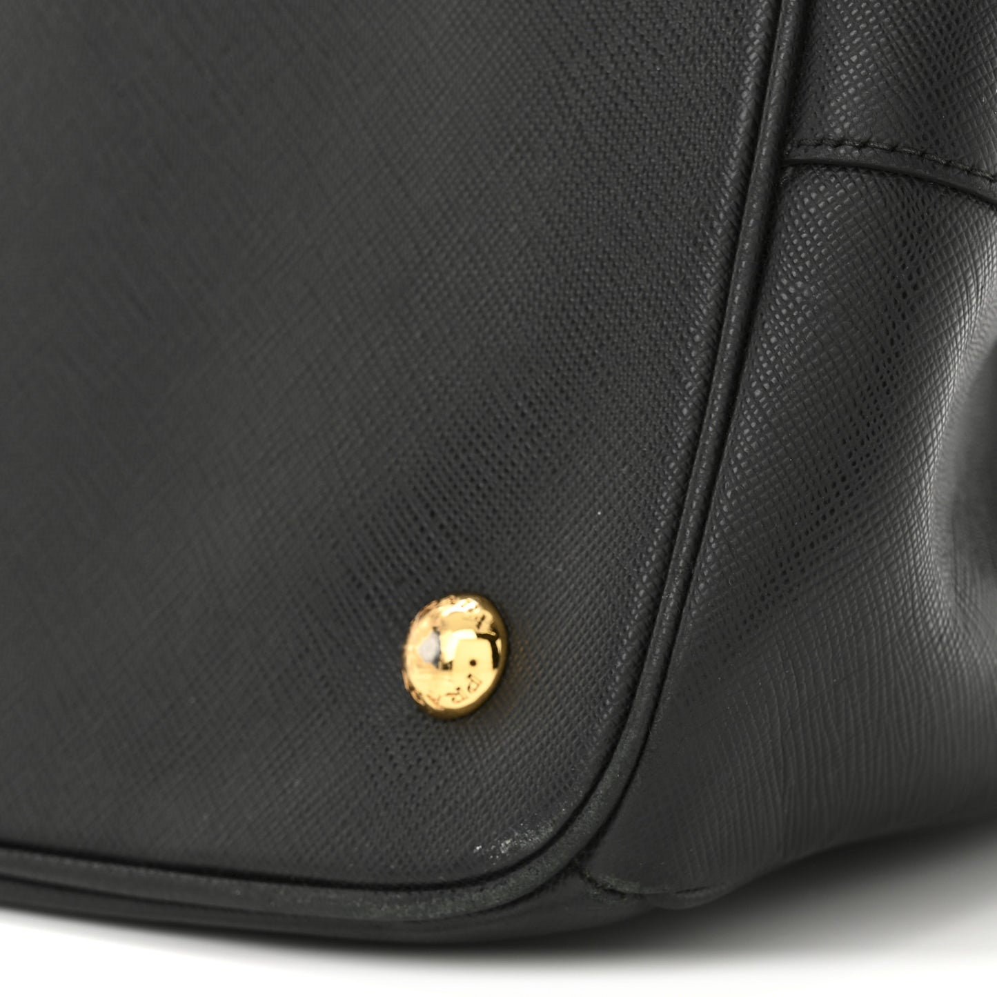 Saffiano Lux Large Tote Black