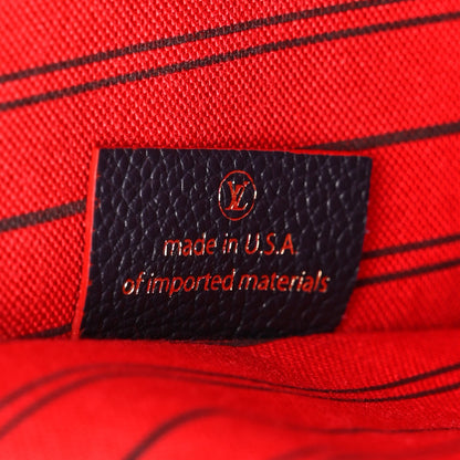 Louis Vuitton Empreinte Pochette Metis Marine Rouge 7 of 11