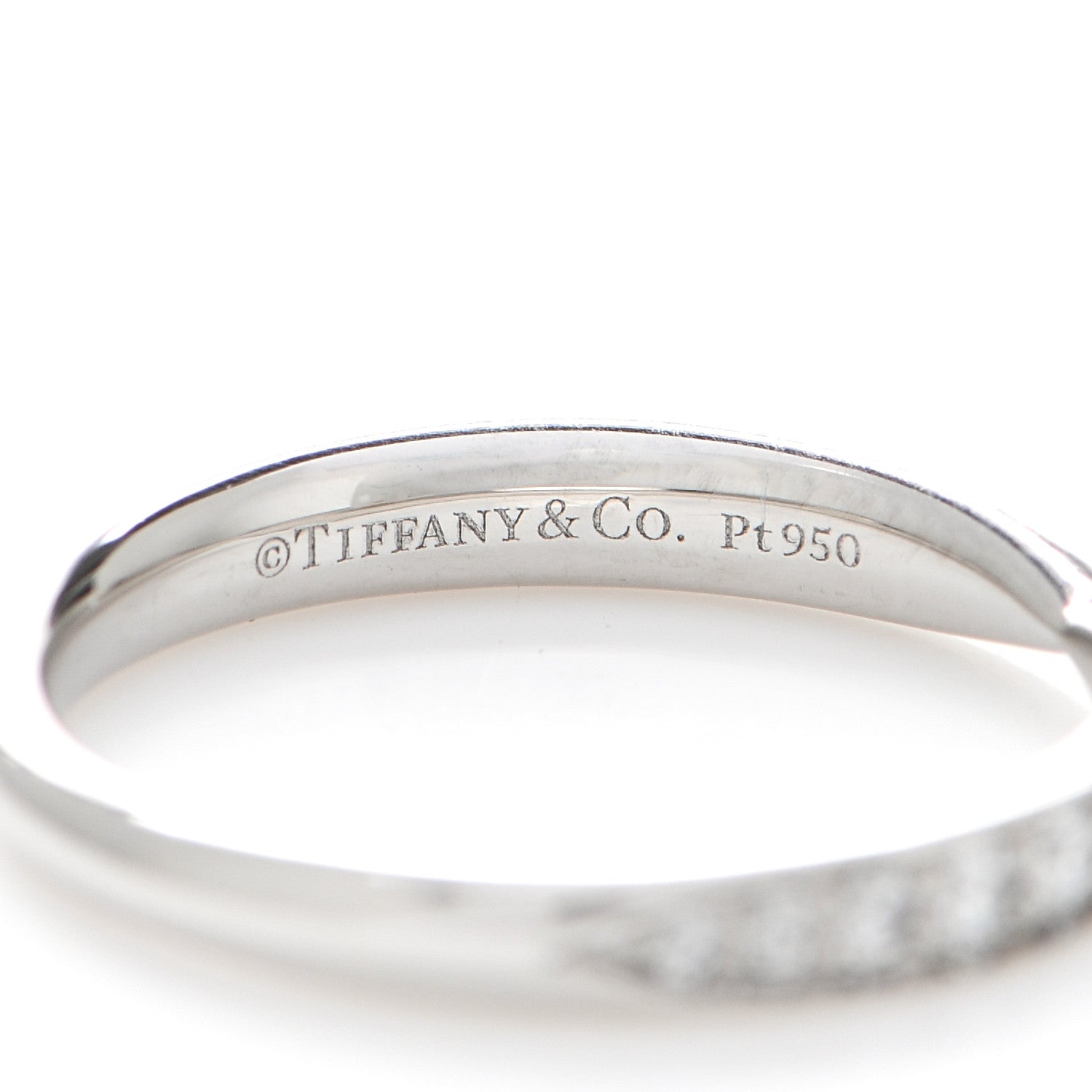 Tiffany Platinum Diamond Harmony Bead-Set Band Ring 47 4 4 of 4