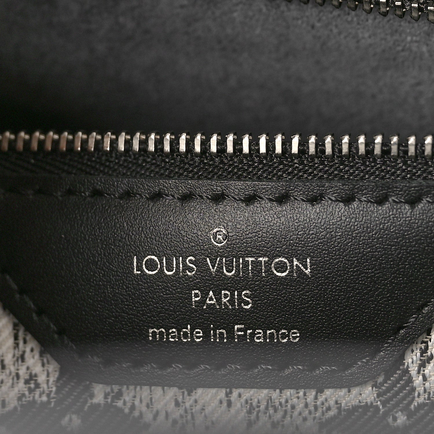 Louis Vuitton Denim Monogram Jacquard Neverfull MM Grey 7 of 9