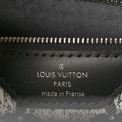 Louis Vuitton Denim Monogram Jacquard Neverfull MM Grey 7 of 9