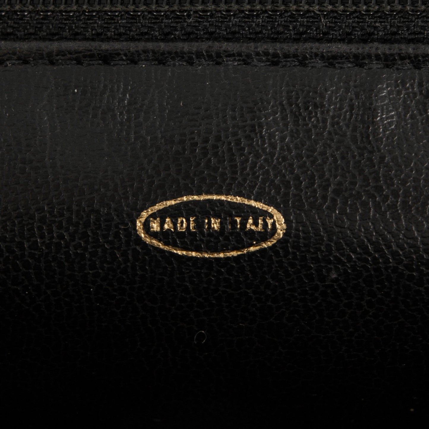 Lambskin Quilted Shoulder Bag Black