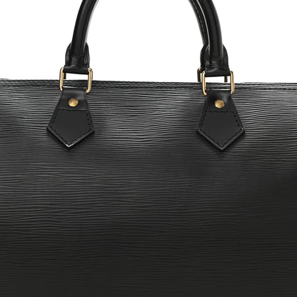 Louis Vuitton Epi Speedy 30 Black 8 of 12