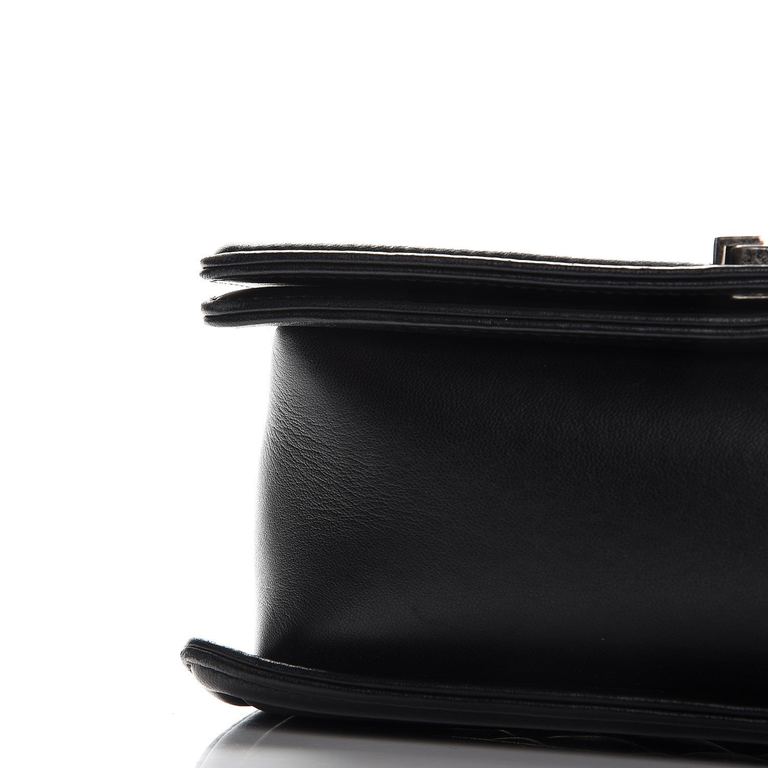 Chanel Lambskin Quilted Medium Boy Flap Black 10 of 12