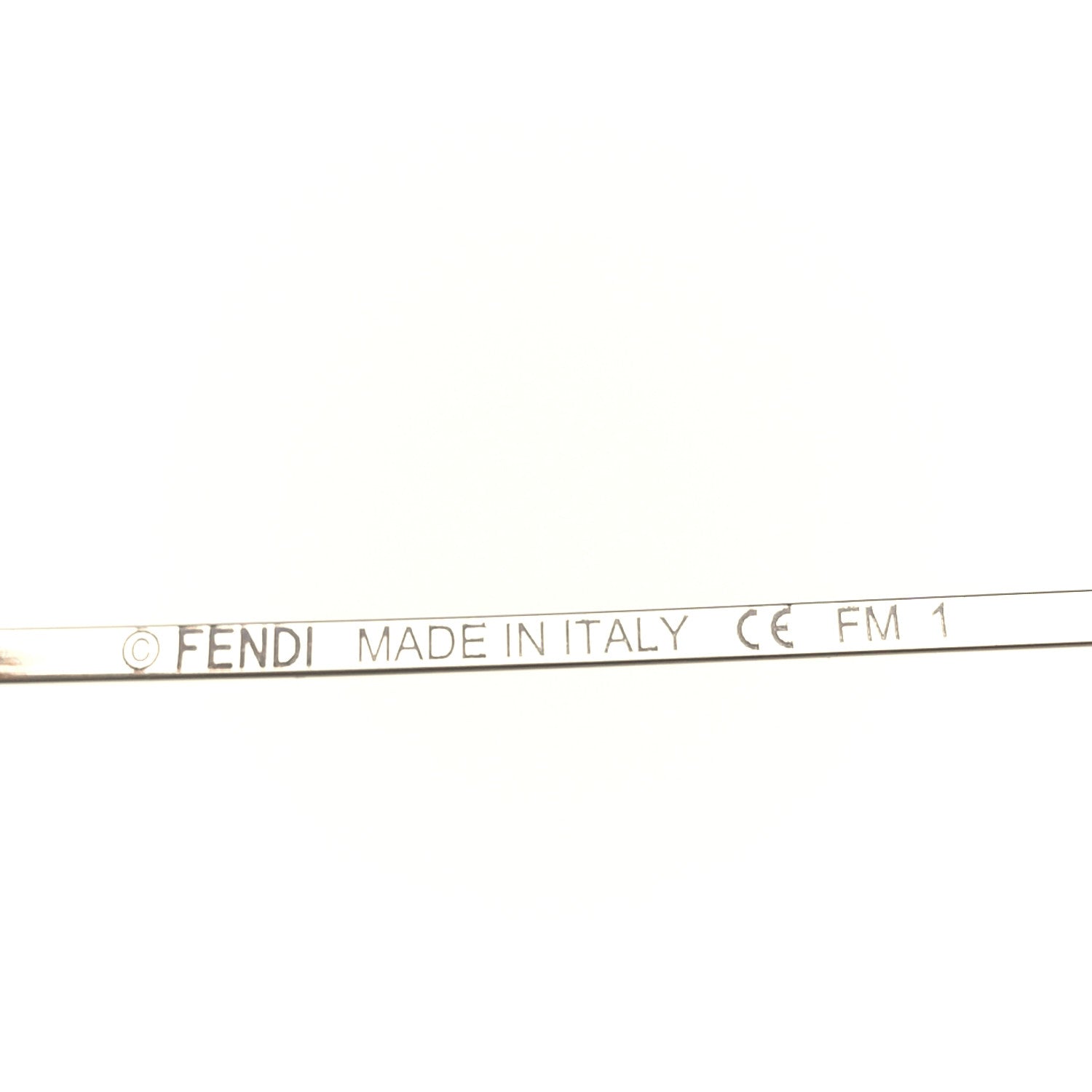 Fendi Metal Geometric Sunglasses FF 0194/S Green 5 of 7