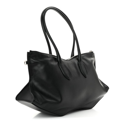Alexander McQueen Calfskin The Manta Bag Black 3 of 9