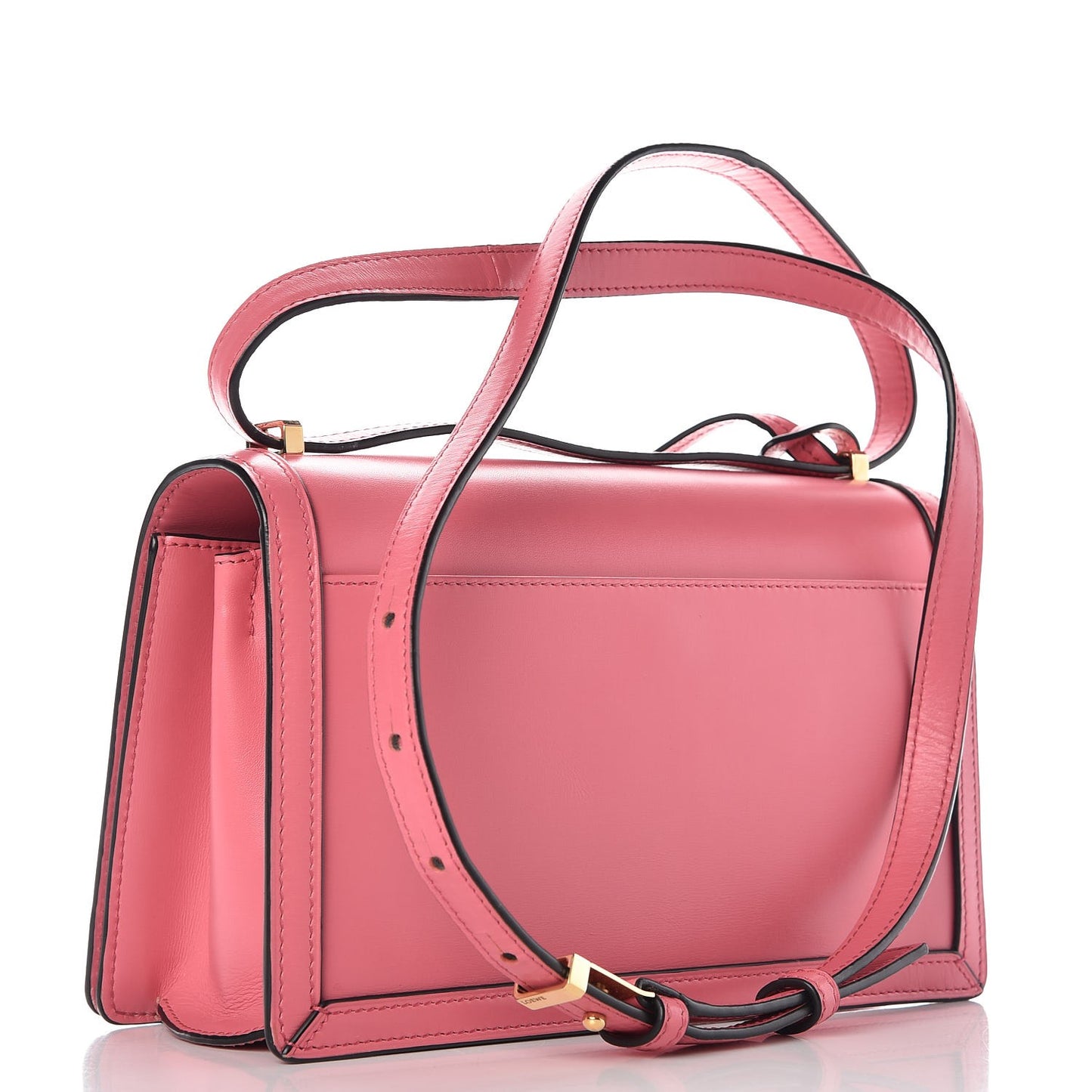 Calfskin Medium Barcelona Shoulder Bag Pink