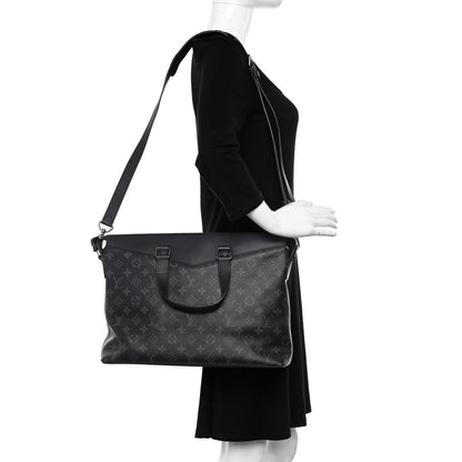 Louis Vuitton Monogram Eclipse Explorer Briefcase 2 of 11