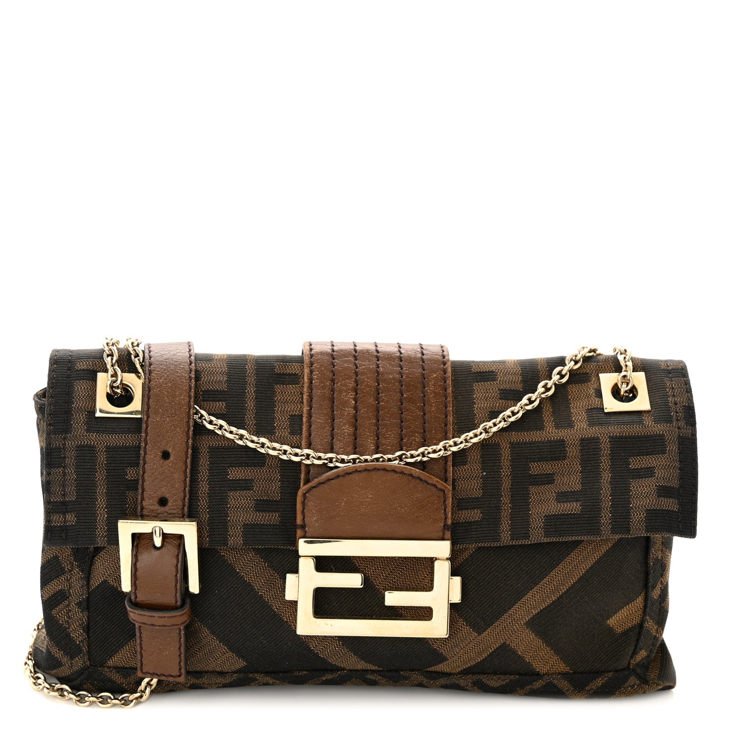 Zucca Maxi Baguette Bag Tobacco