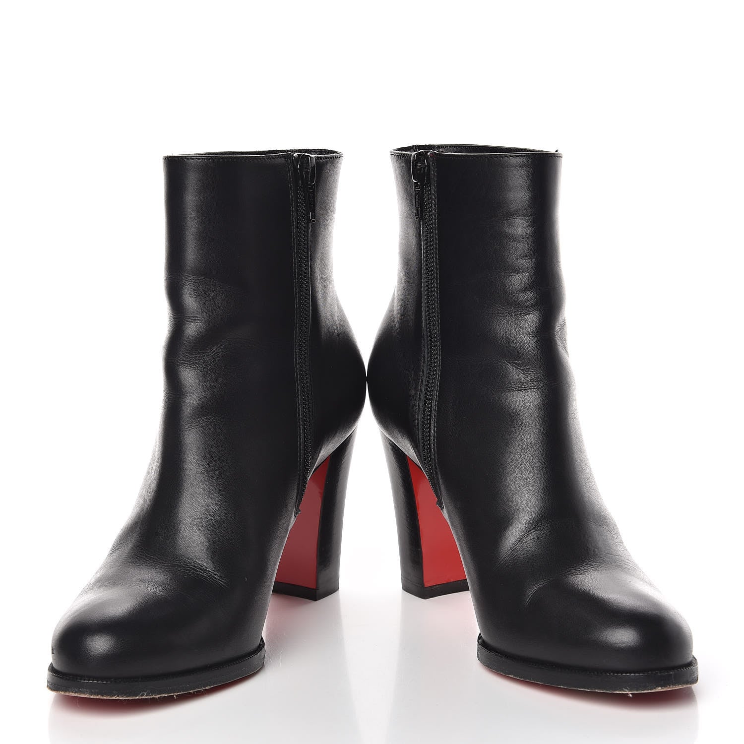 Christian Louboutin Calfskin Adox 85 Ankle Boots 36.5 Black 5 of 15