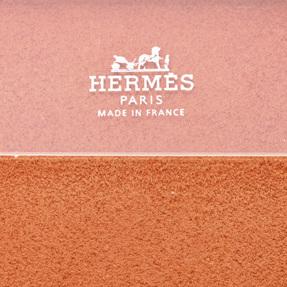 Hermes Togo Ulysse MM Notebook Cover Orange Minium 7 of 9