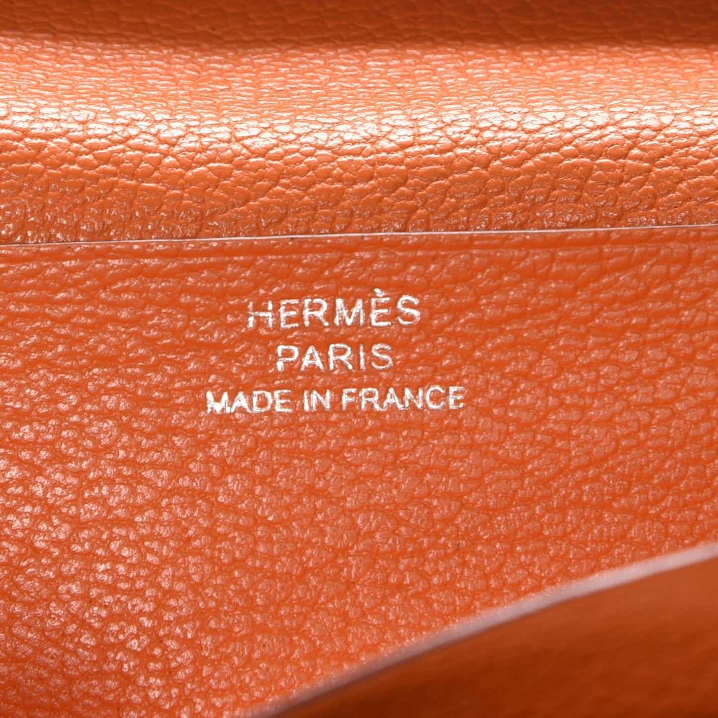 Ostrich Bearn Gusset Wallet Orange