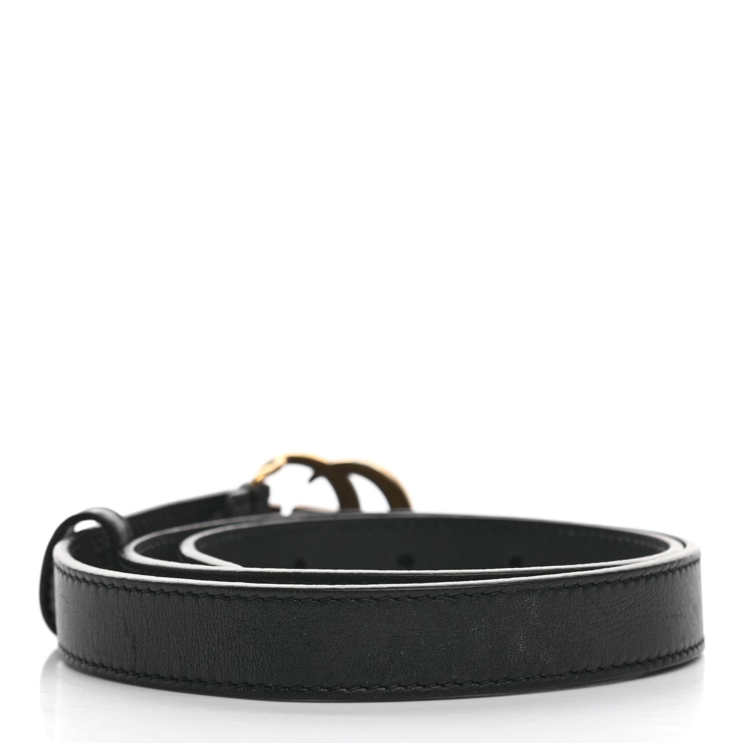 Calfskin Double G 20mm Belt 70 28 Black