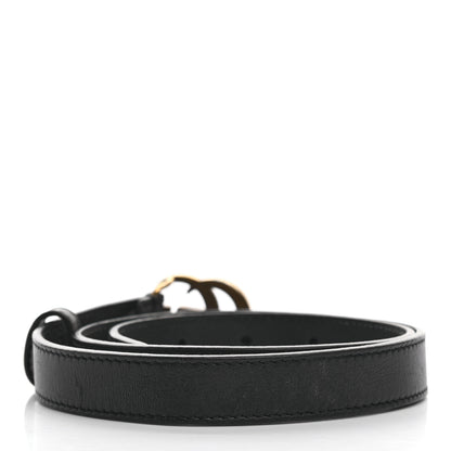 Gucci Calfskin Double G 20mm Belt 70 28 Black 2 of 5