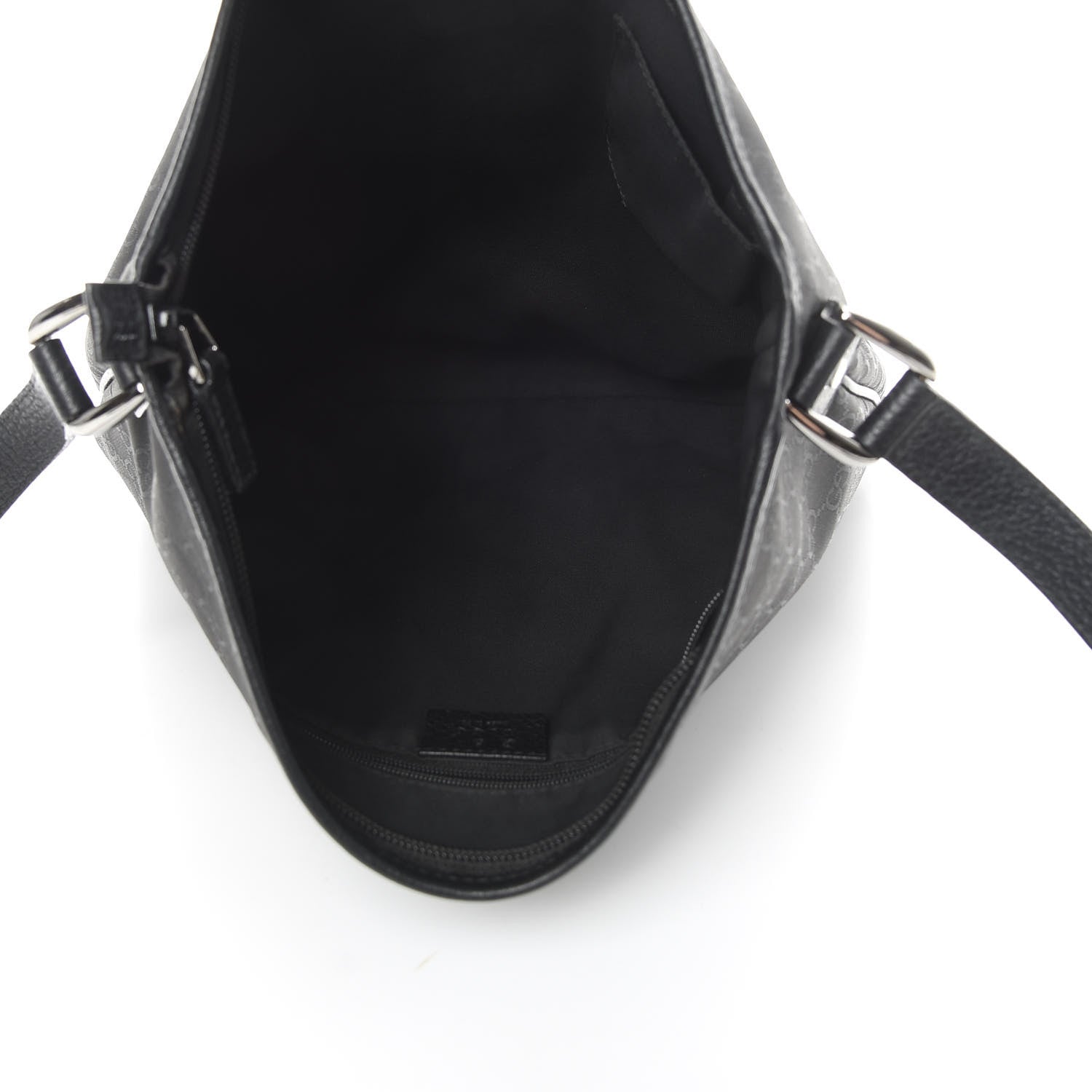 Gucci Monogram Abbey Messenger Bag Black 5 of 13