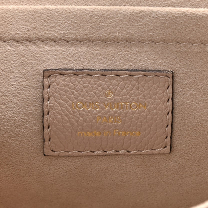 Louis Vuitton Grained Calfskin Lockme Tender Greige 6 of 9