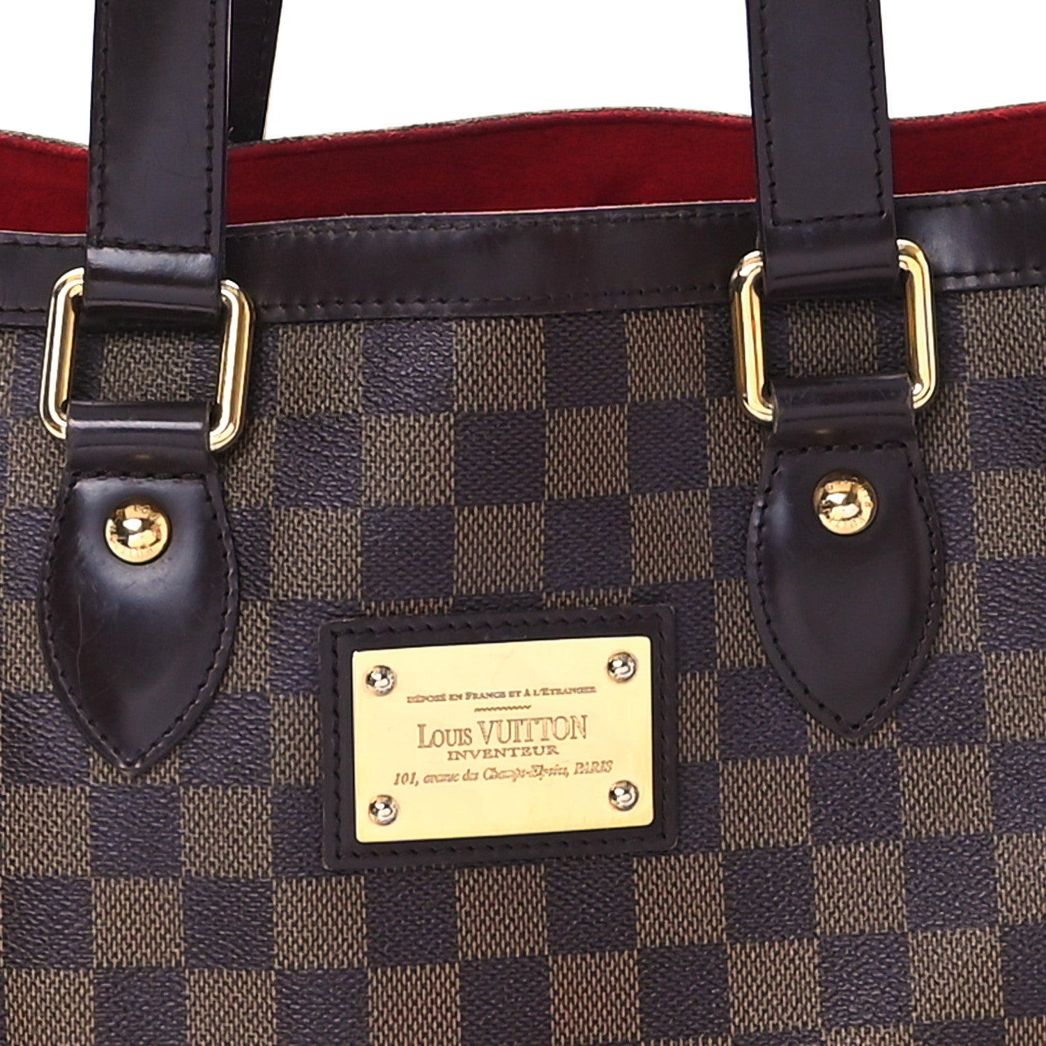 Louis Vuitton Damier Ebene Hampstead PM 7 of 11