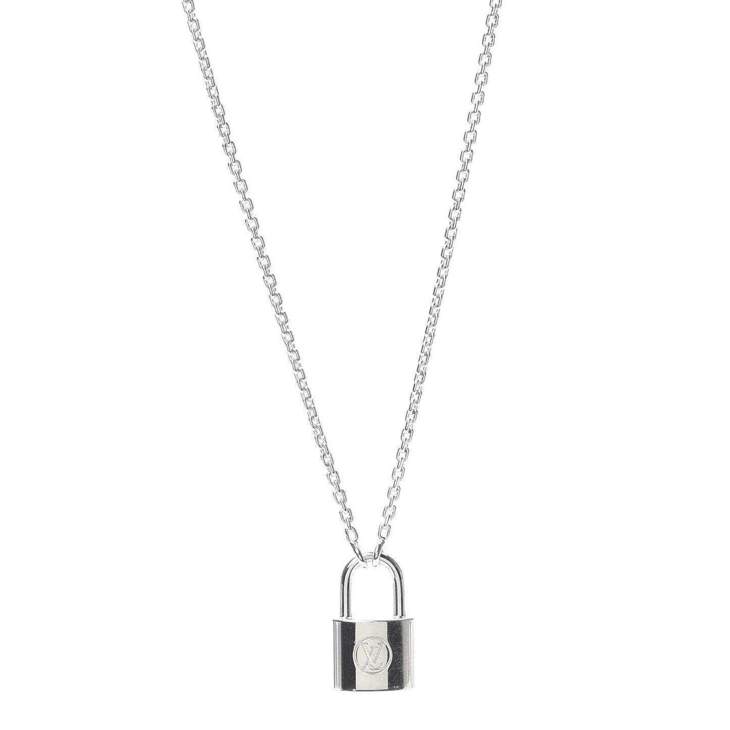 Sterling Silver Lockit Necklace