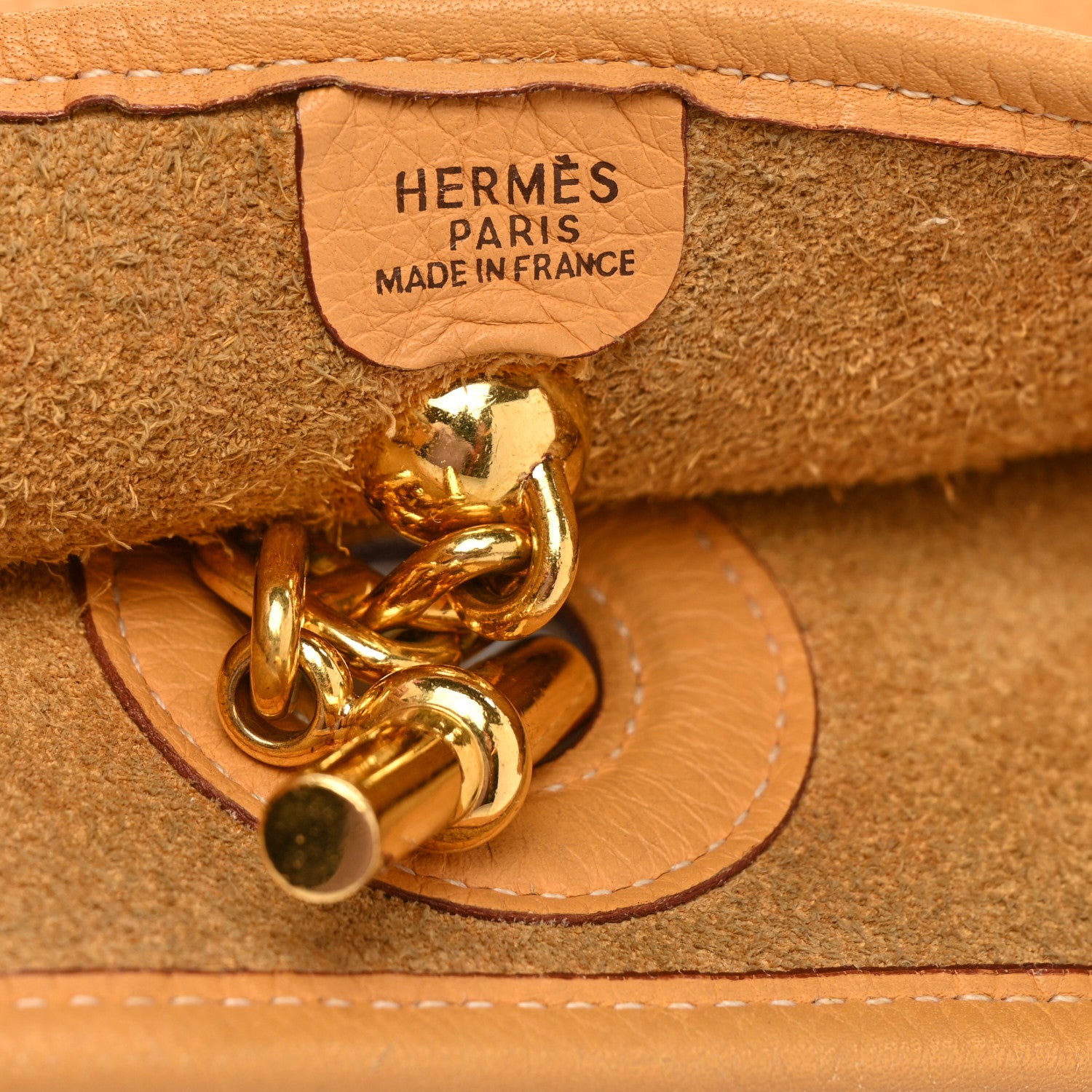 Hermes Taurillon Clemence Vespa PM Natural 6 of 10