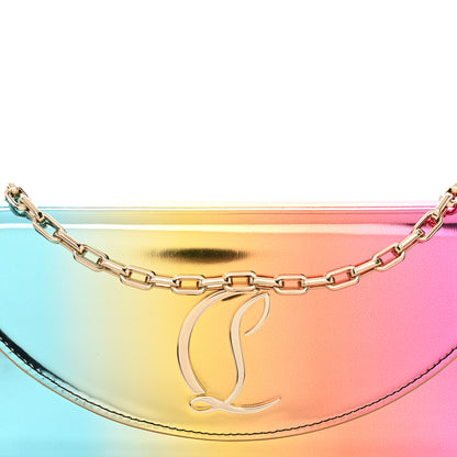 Christian Louboutin Metallic Specchio Boreal Loubi54 Crossbody Clutch Multicolor Gold 7 of 11