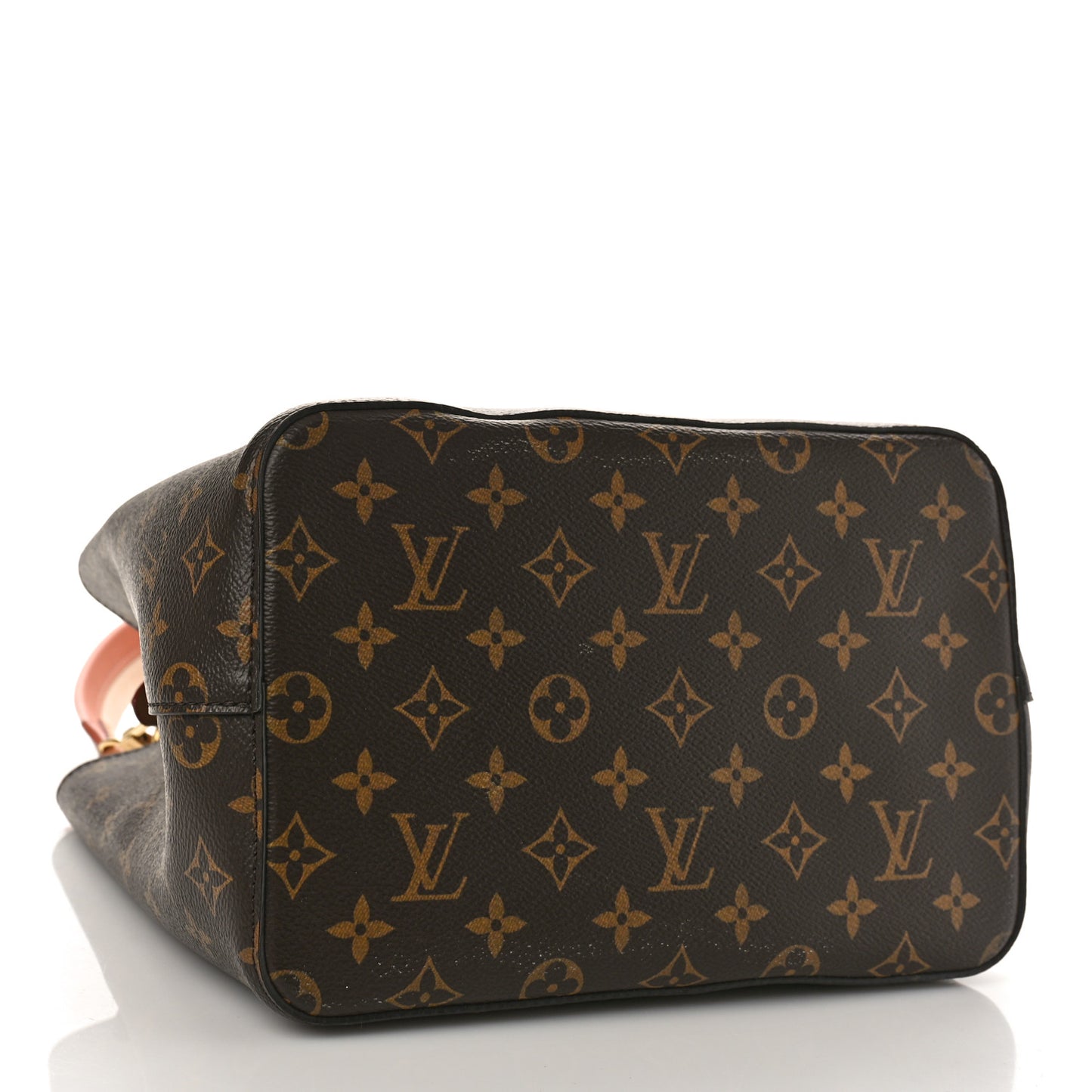Monogram Braided Neonoe MM Peach Cream