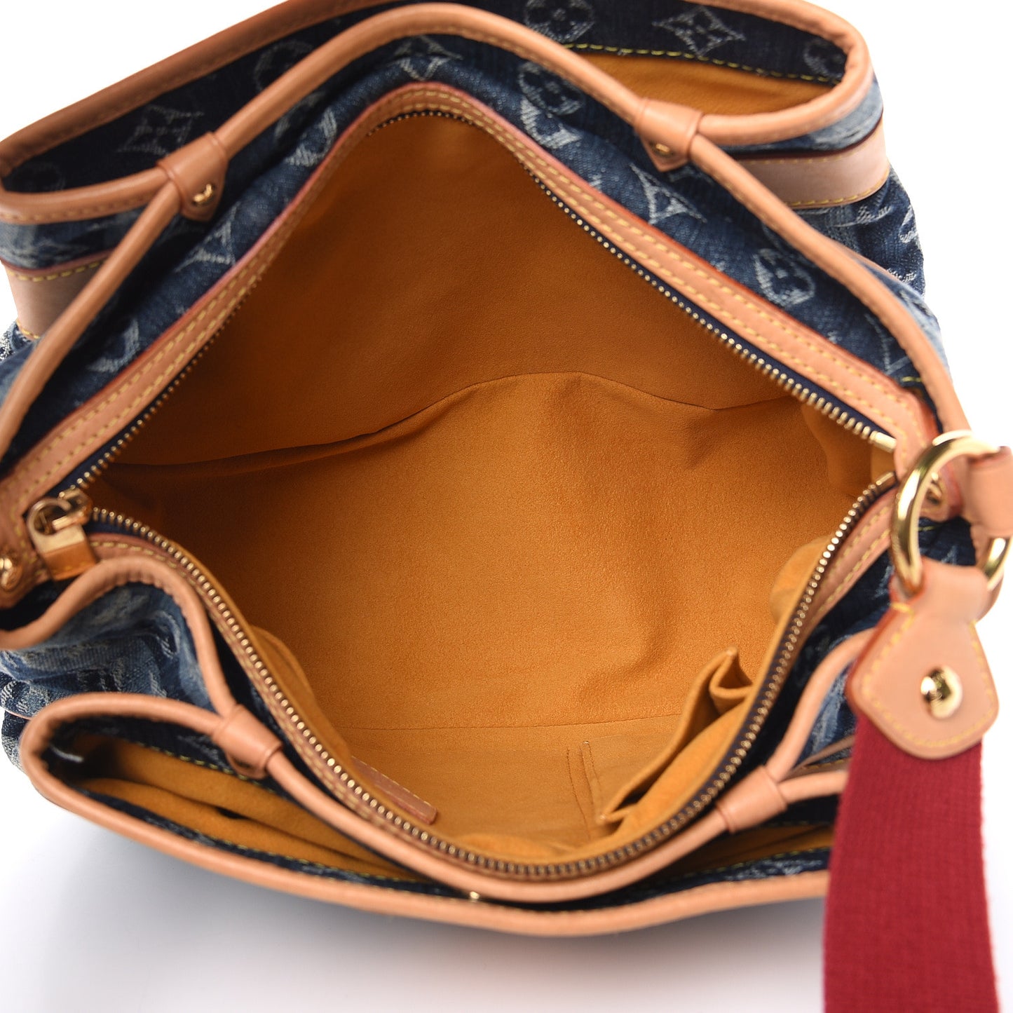 Denim Raye Porte Epaule MM