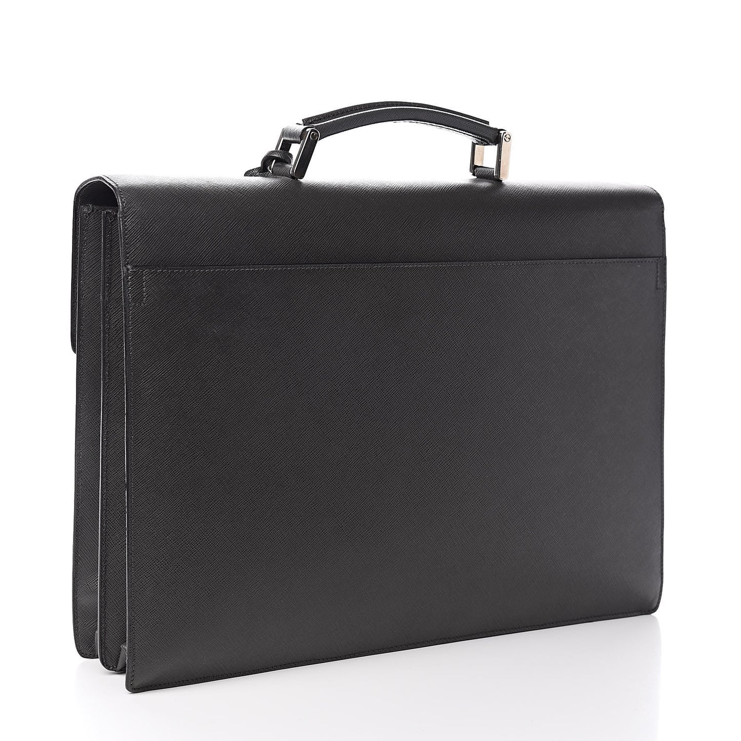 Saffiano Briefcase Marmo