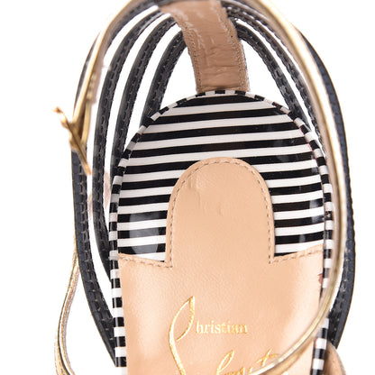 Christian Louboutin Patent PVC Specchio Deck 100 Pumps 36.5 and 35.5 Version Multi 7 of 10