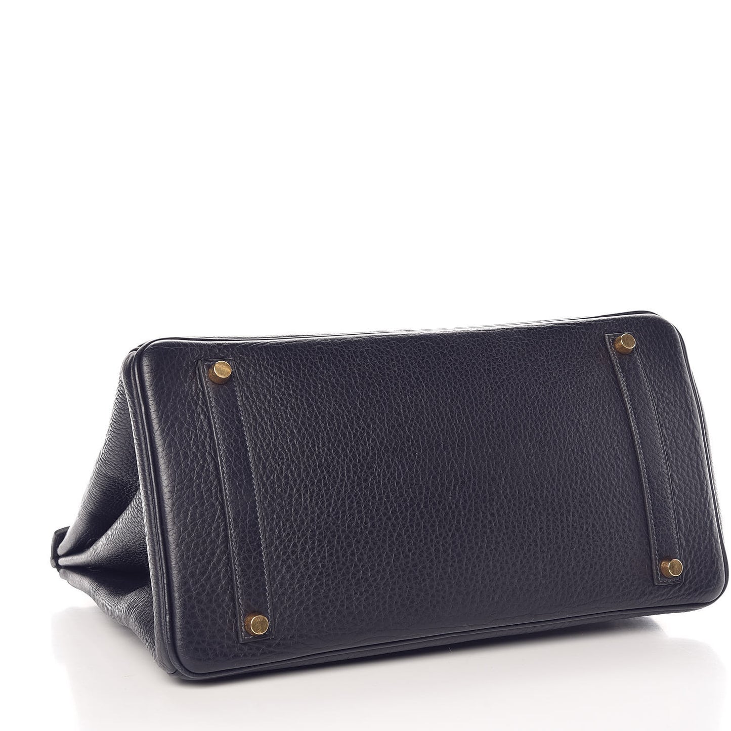Taurillon Clemence Birkin 35 Bleu Indigo