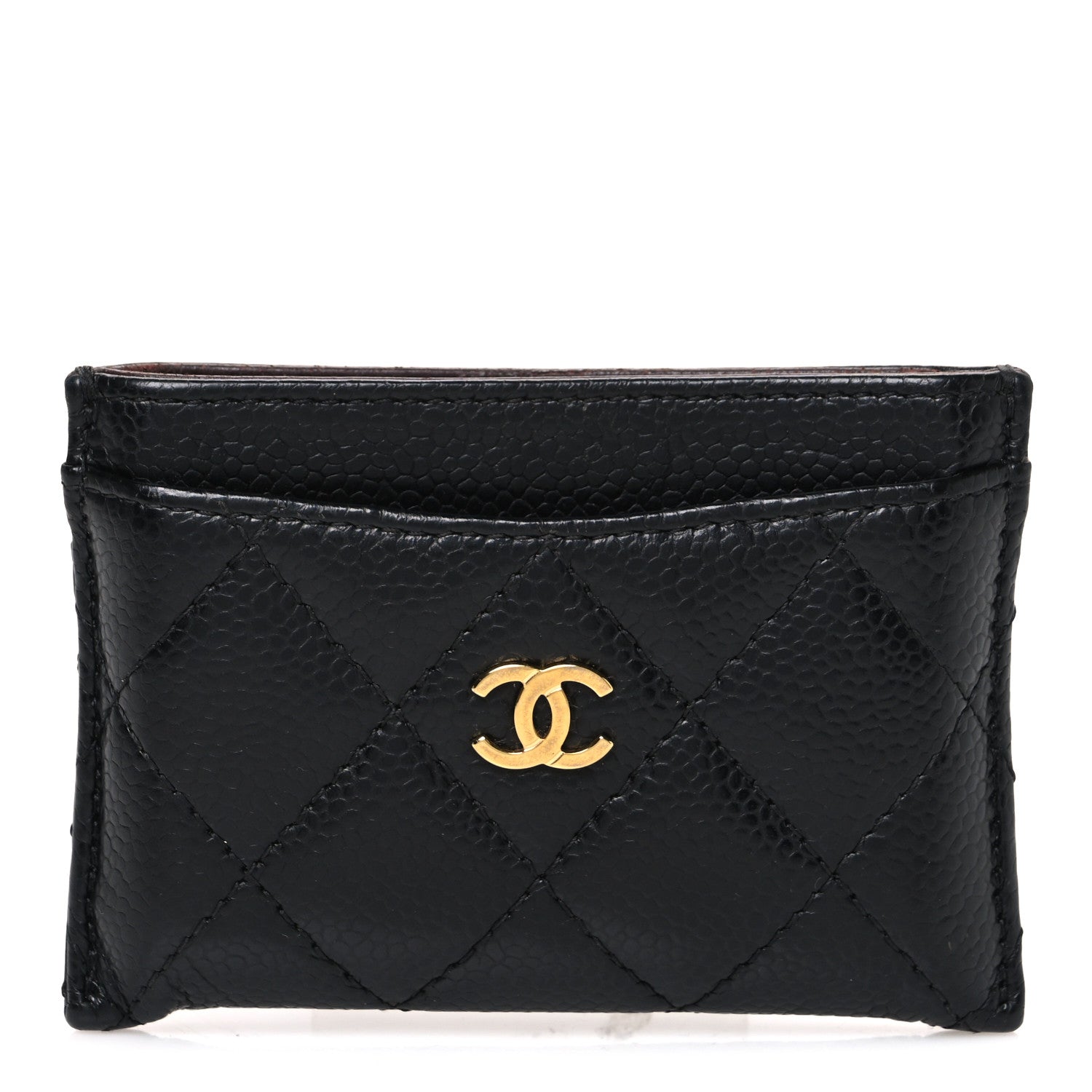 Chanel Caviar Quilted Card Holder Black 1 of 9
