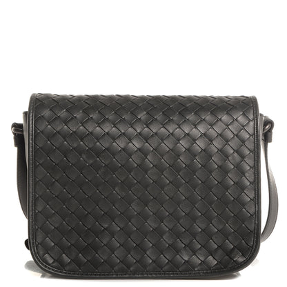 Bottega Veneta Nappa Intrecciato Messenger Bag Ardoise 1 of 8