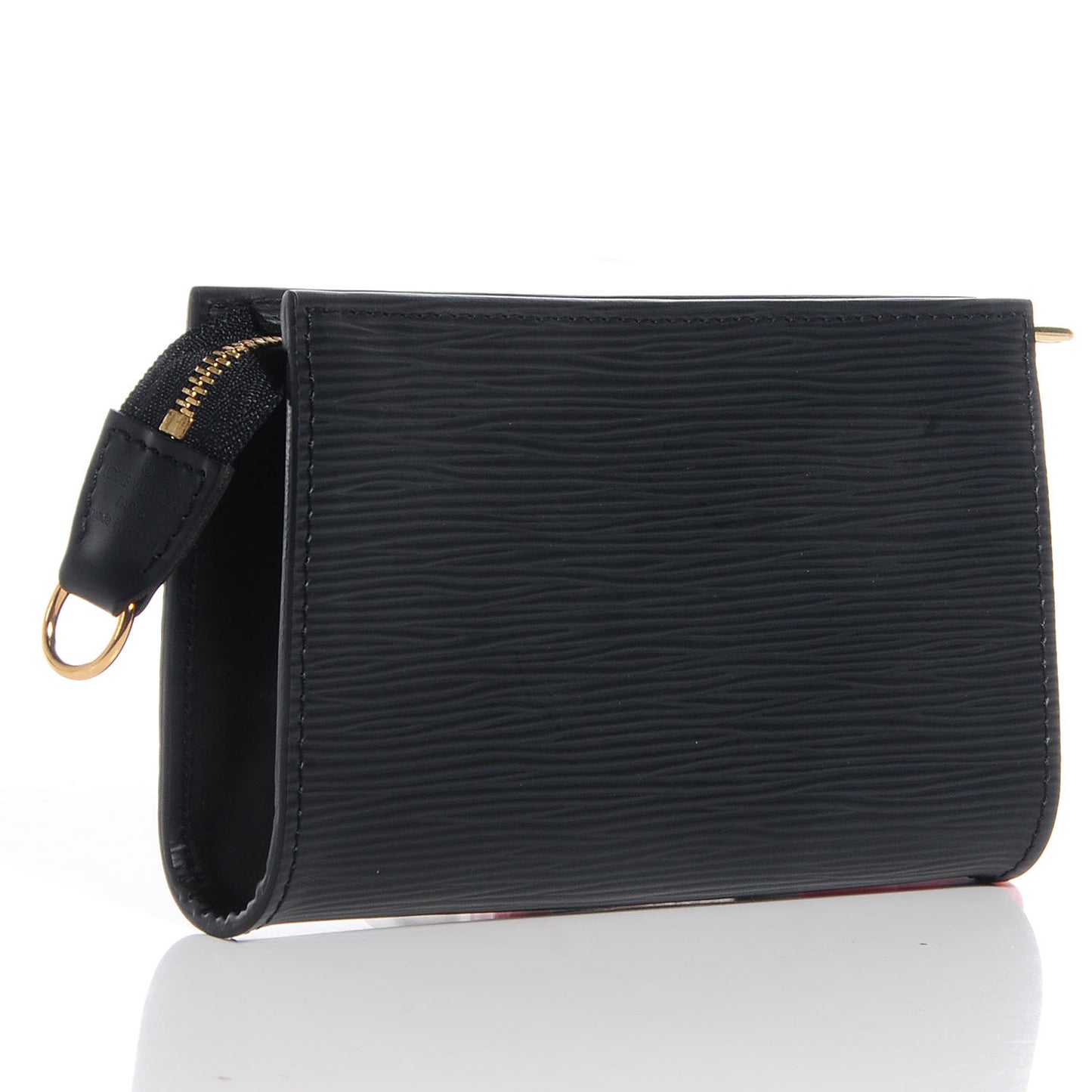 Epi Bucket Pochette Accessories Black