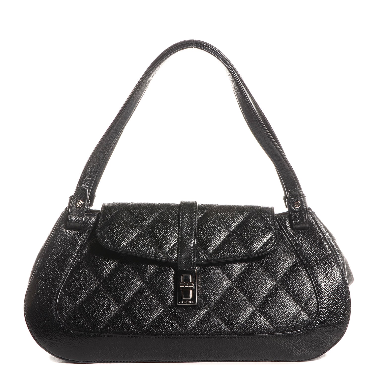 Chanel Caviar Quilted Mademoiselle Flap Bag Black 1 of 8