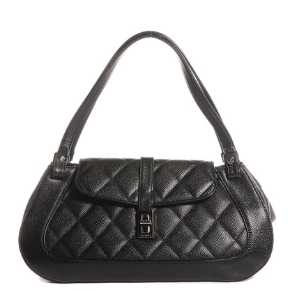 Chanel Caviar Quilted Mademoiselle Flap Bag Black 1 of 8
