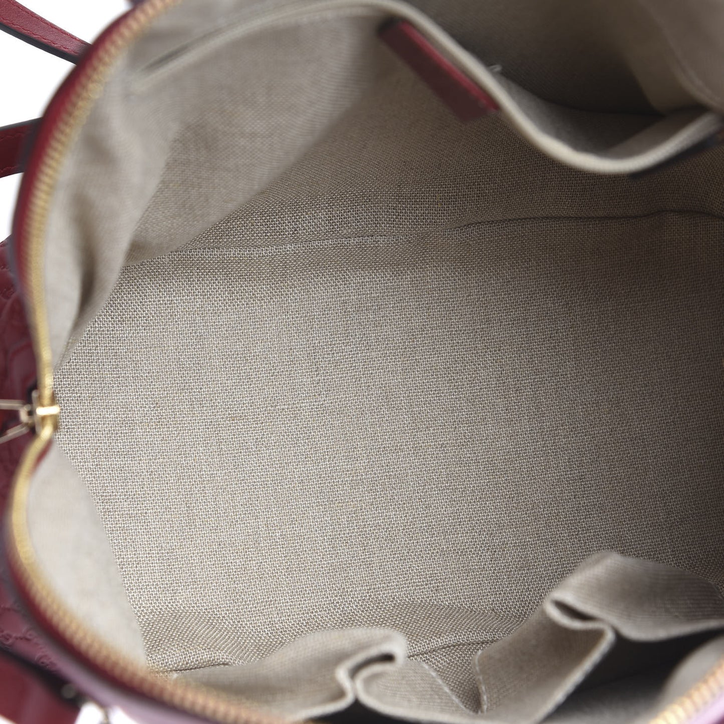 Microguccissima Medium Dome Bag Red