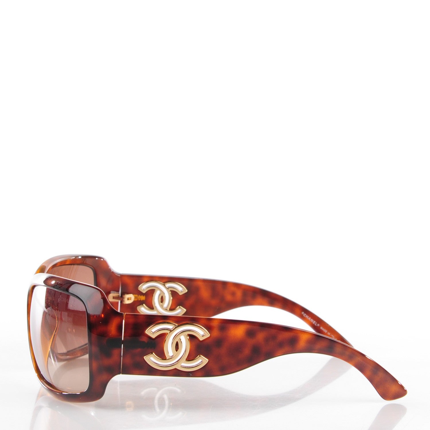 Chanel CC Sunglasses 6018 Tortoise 3 of 12