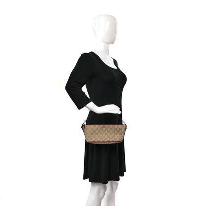 Gucci Monogram Boat Pochette Red 3 of 11