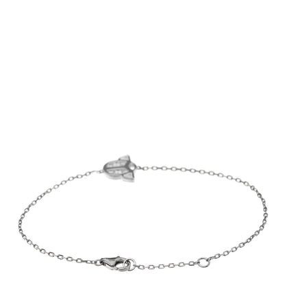 Cartier 18K White Gold Diamond Scarab Bracelet 2 of 4