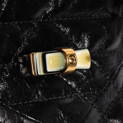 Lanvin Quilted Calfskin Happy Mini Pop Crossbody Black 3 of 11