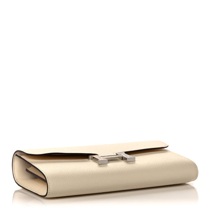Hermes Epsom Alligator Lizard Constance Wallet To Go Nata 4 of 9