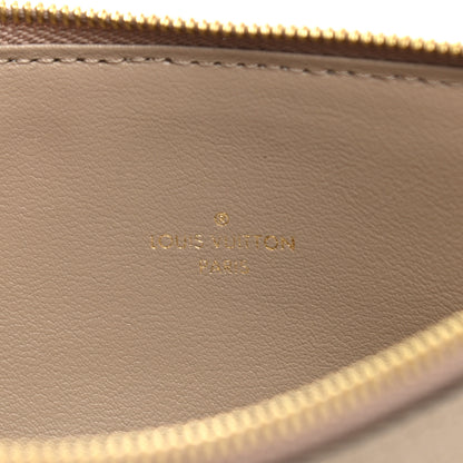 Louis Vuitton Empreinte Monogram Giant Pochette Felicie Zippered Insert Tourterelle Creme 6 of 6