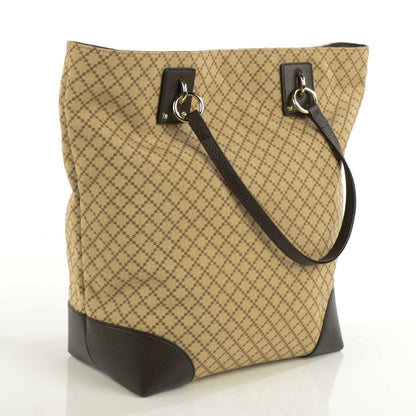 Gucci Diamante Medium Vertical Tote Dark Brown 3 of 7
