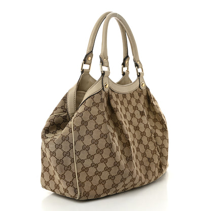 Gucci Monogram Medium Sukey Tote Off White 3 of 16