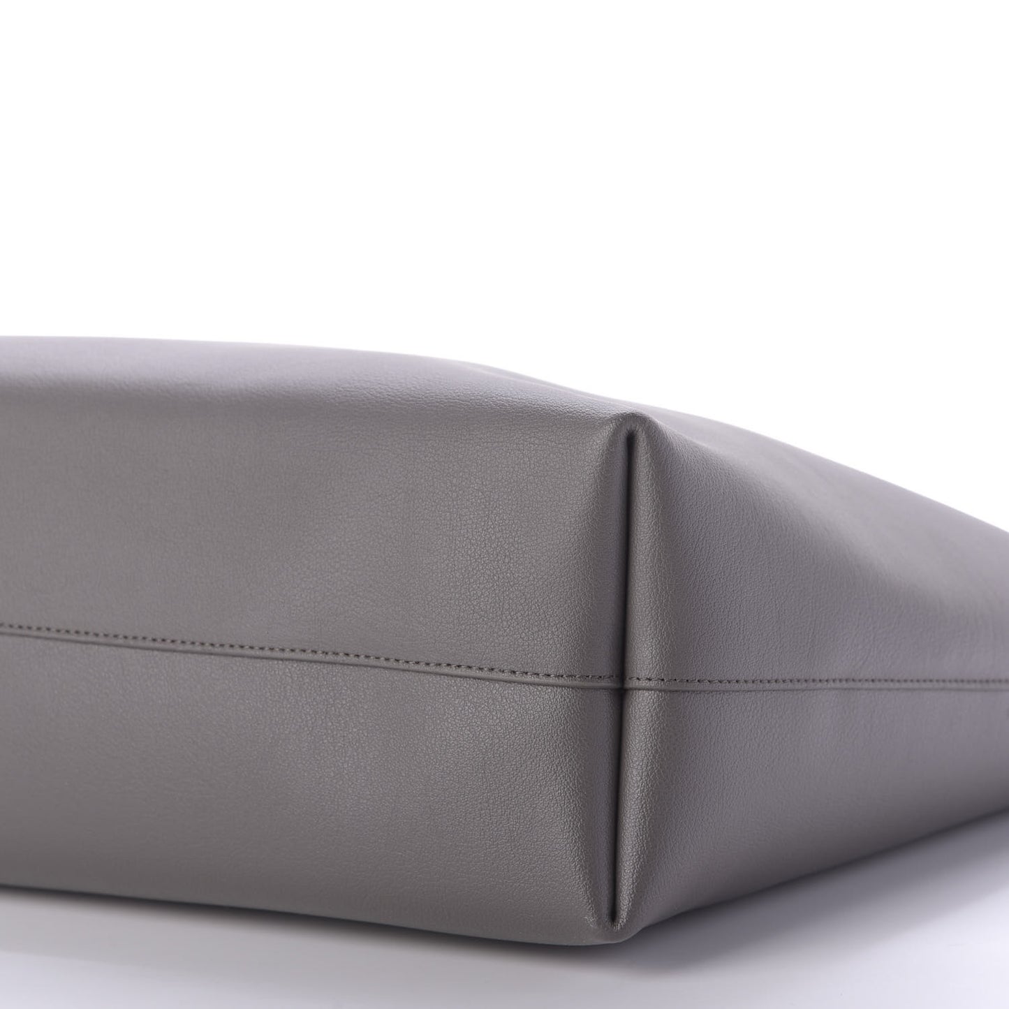 Calfskin Large Shopping Tote Fog
