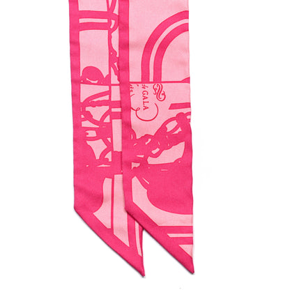 Hermes En Desordre Twilly Fuchsia Rose Buvard 3 of 4