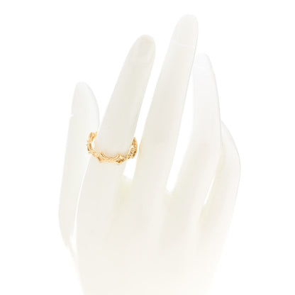 David Yurman 18K Yellow Gold 6mm Quatrefoil Stack Ring 56 7.75 2 of 4