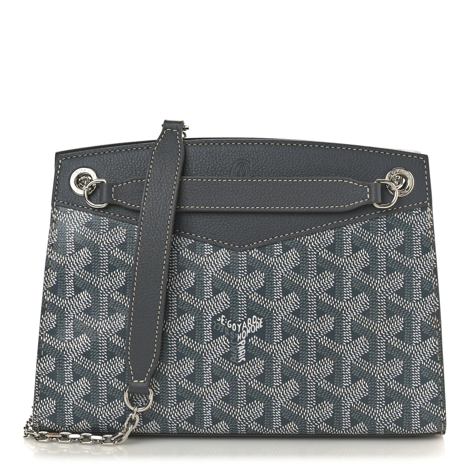 Goyard Goyardine Mini Rouette Structure Grey 1 of 10