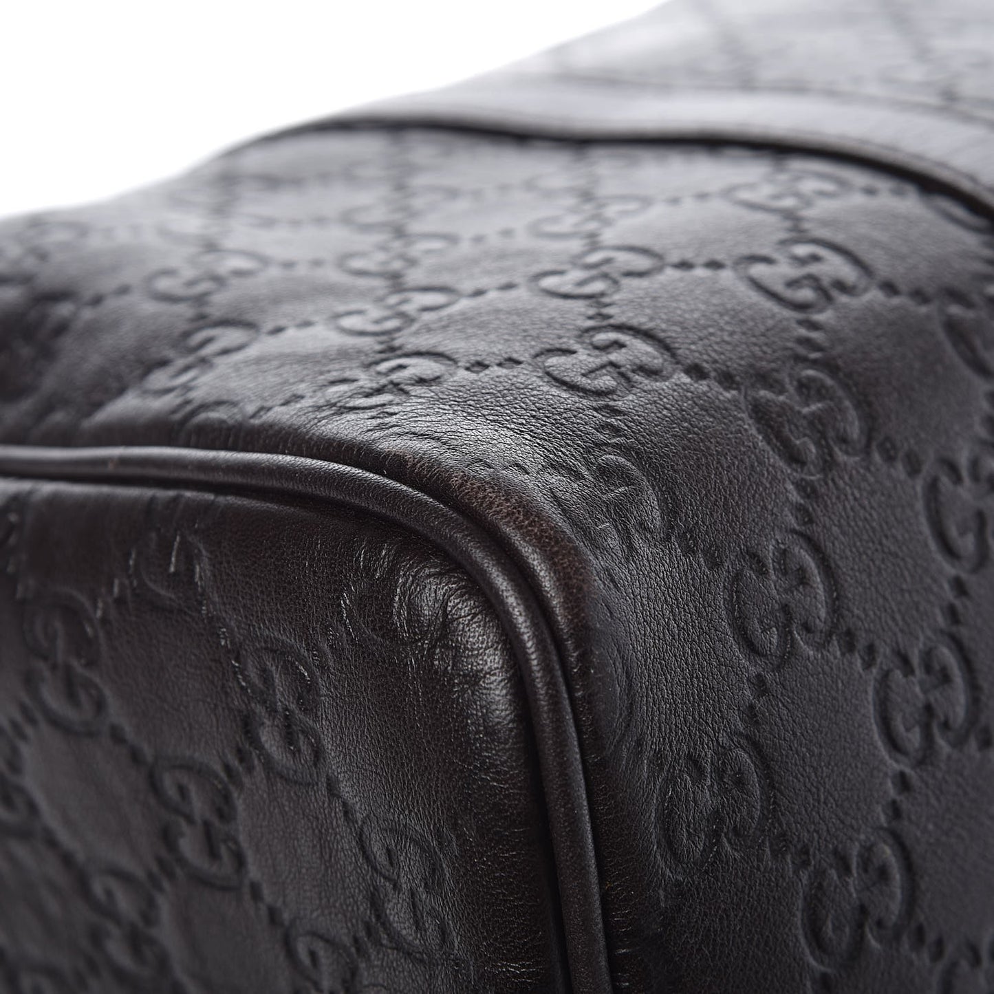 Guccissima Medium Joy Boston Dark Brown