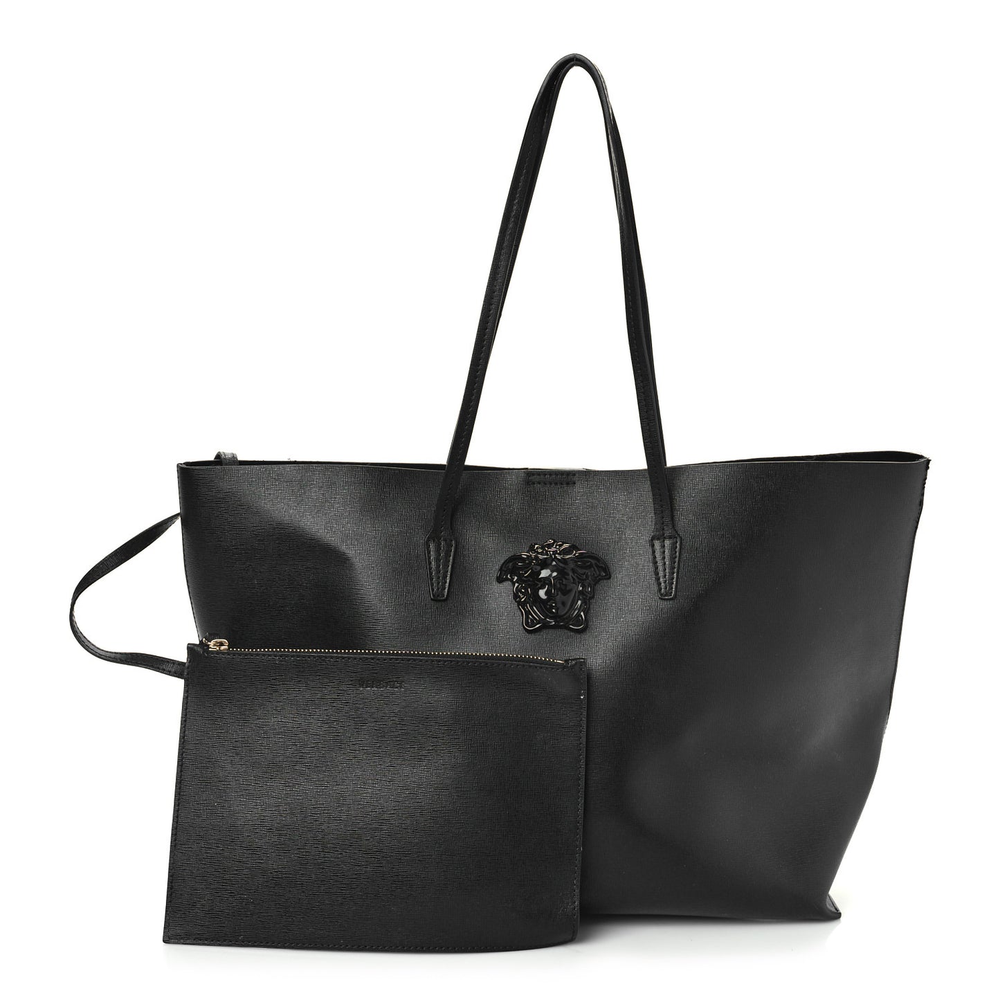 Saffiano Palazzo Medusa Tote Black